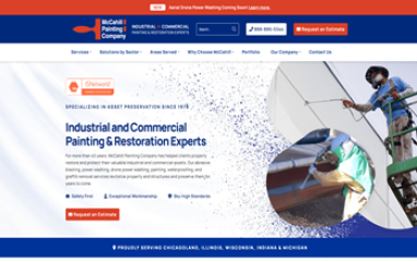 McCahill Painting Company website