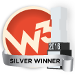 W3 Award Silver Winner Logo