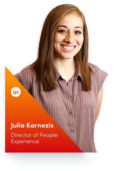 Julia Karnezis, Director of People Experience