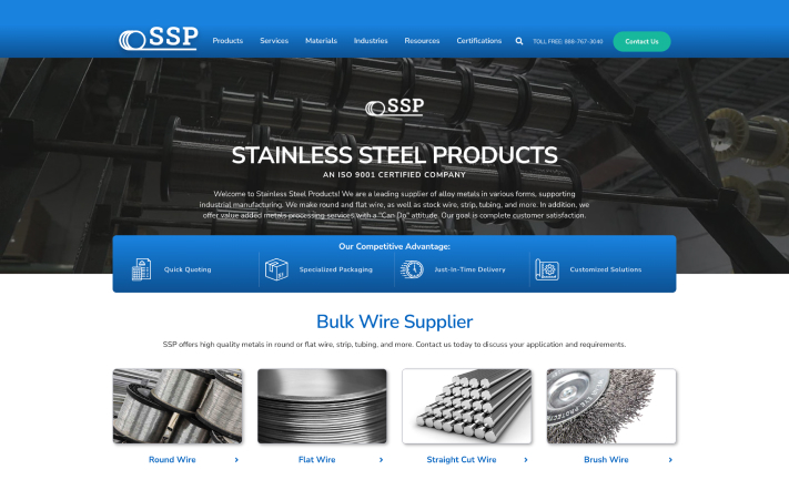 Image shows old website design (left) compared to updated design (right)